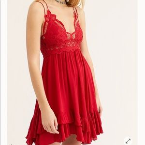 Free People Adella Slip Dress